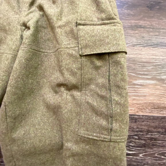 VTG SCHILLING OHG REICHARTSHAUSEN GERMAN MILITARY HEAVY WOOL CARGO PANTS - Picture 8 of 15